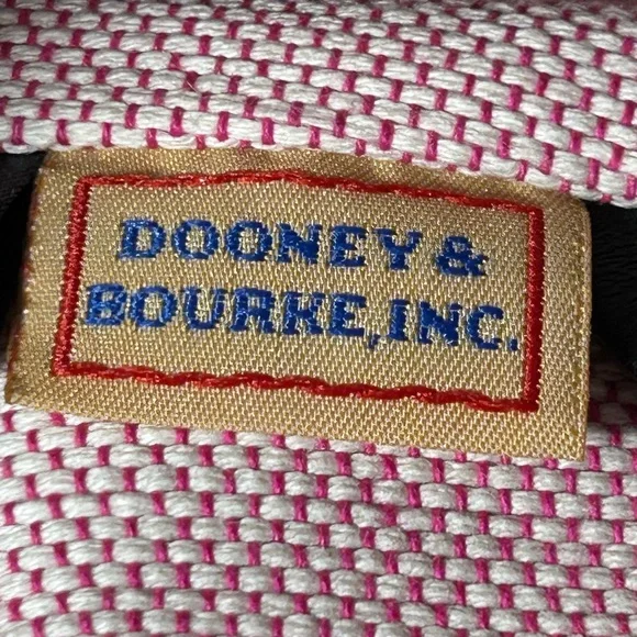 Dooney & Bourke Black and Tan Tote Bag Approx. 18” x 10” x 5.5” - Picture 10 of 16